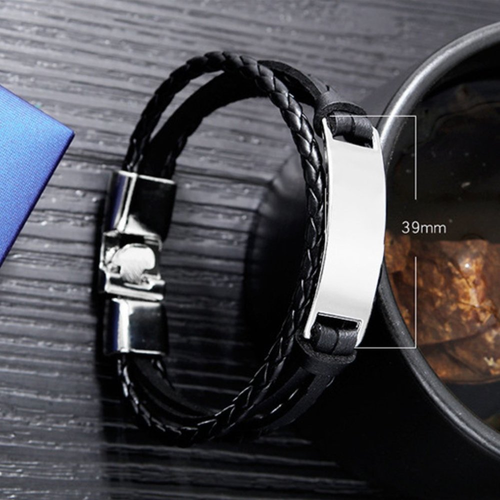 men PU Bracelet - Picture 3 of 3